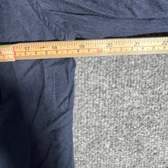 American Eagle Shirt Mens Small Blue Slim Fit Button Up Soft Casual Long Sleeve - Picture 6 of 8